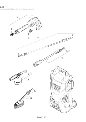 Karcher K2 Basic Spare Parts Reviewmotors Co