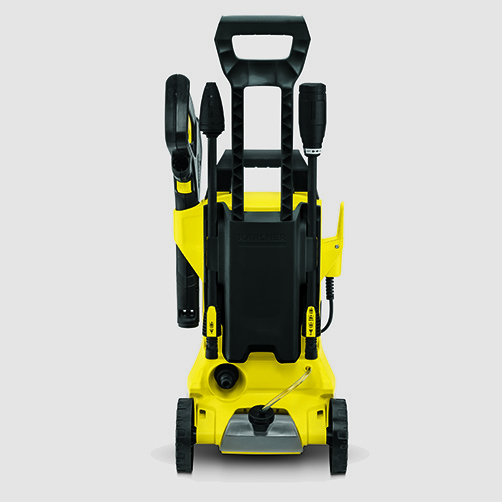 High pressure washer K 3 Full Control: Supports for accessories, high-pressure gun and cable