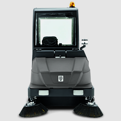 Vacuum sweeper KM 130/300 R D: Robust construction