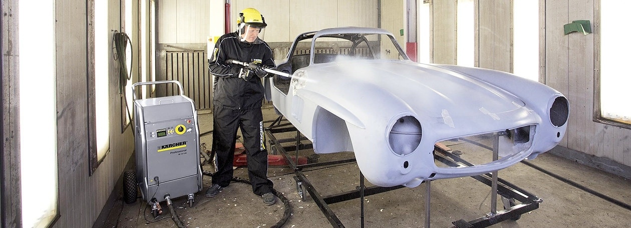 Droogijsreiniging en ice blasting voor professionals