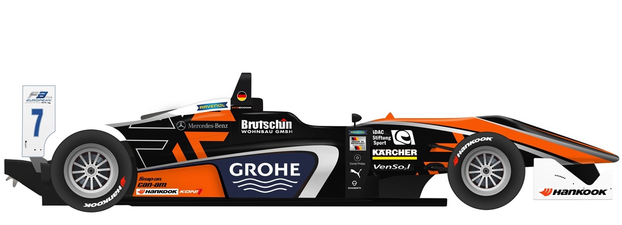 Formel-3-Nachwuchsfahrer David Beckmann