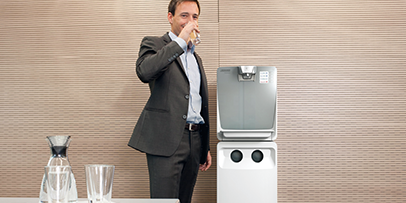 Leitungsgebundene Wasserspender