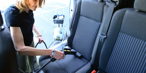 Utilize compact extractors like that Karcher Puzzi for tough stains