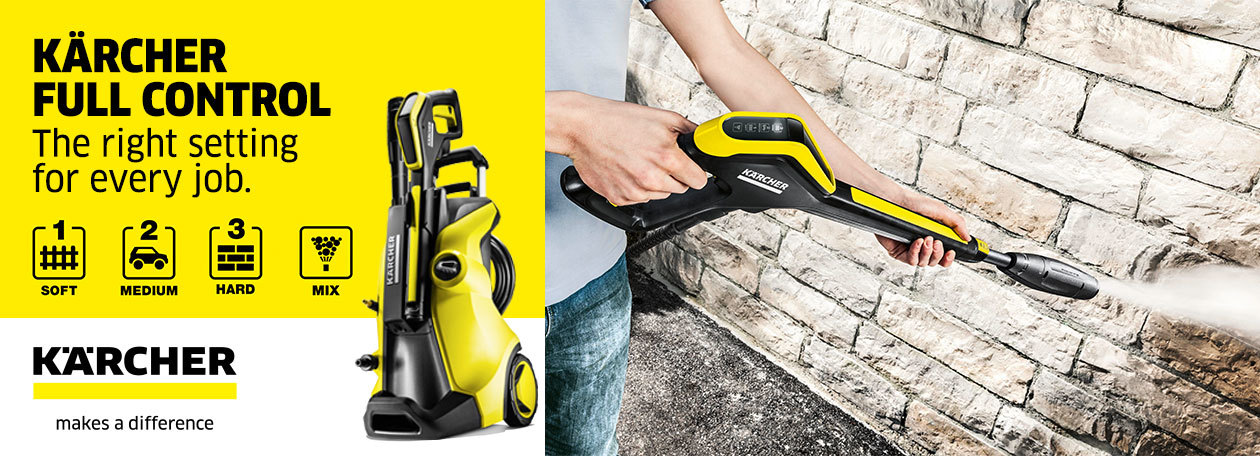 Kärcher Full Control – The right setting for every job
