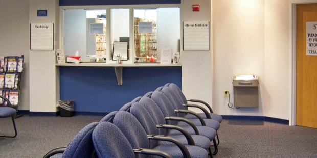 Hospital lobby
