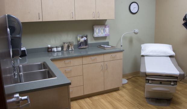 Patient room in hospital - doctors office