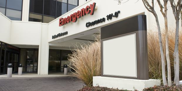 Hospital exterior