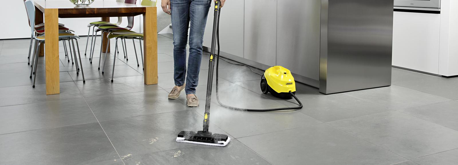 SC 3 floor cleaning
