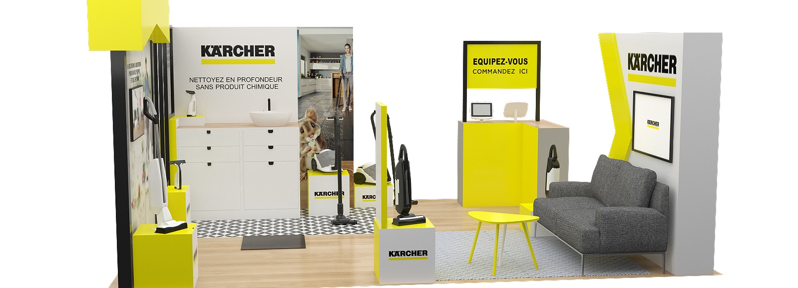 Roadshow stand Kärcher