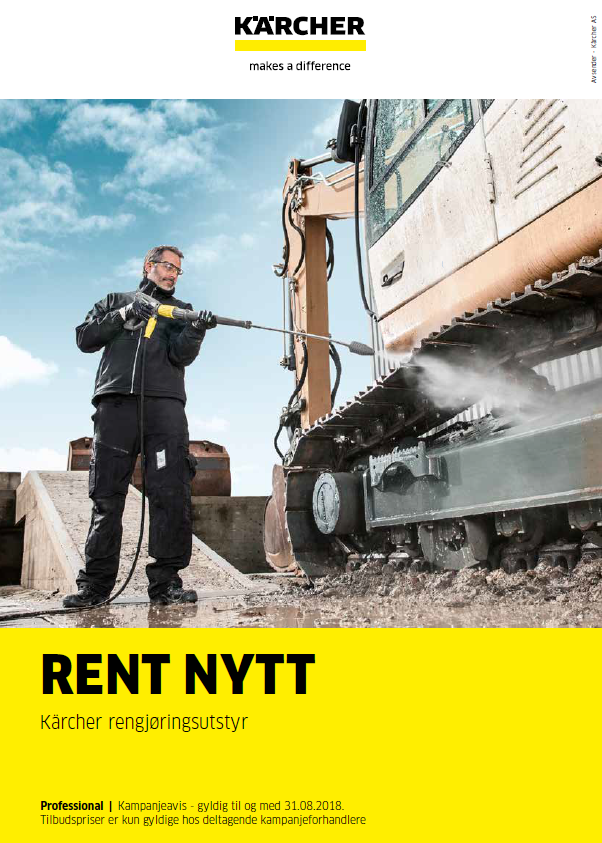 Kärcher rent nytt 2018
