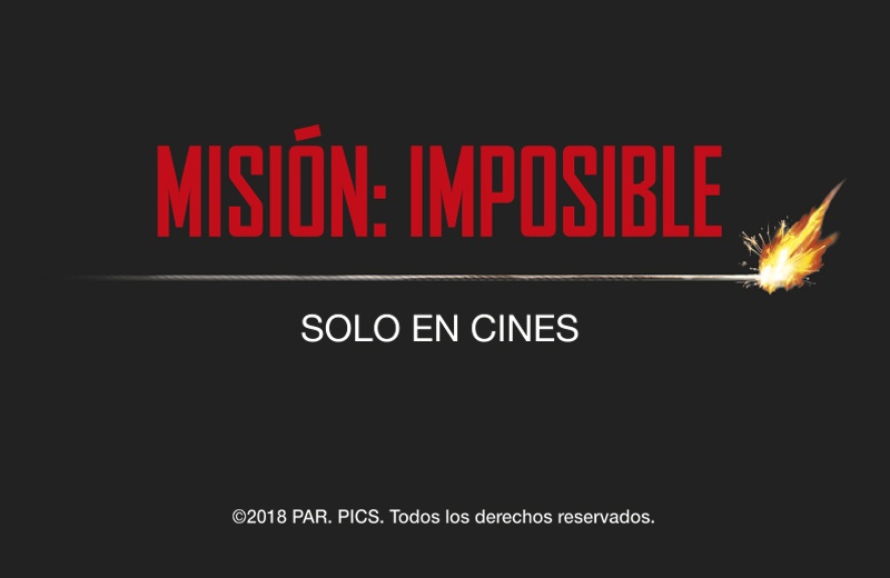 Banner MI6 Anuncio Película