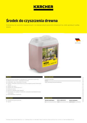 Informacja produktowa