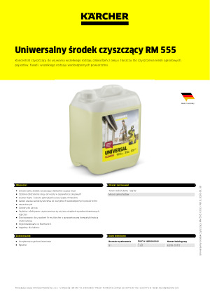 Informacja produktowa