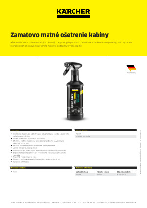 Informácia o produkte