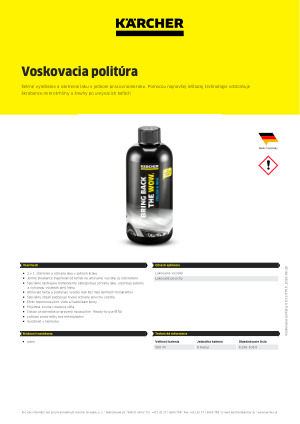 Informácia o produkte
