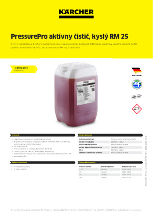 Informácia o produkte