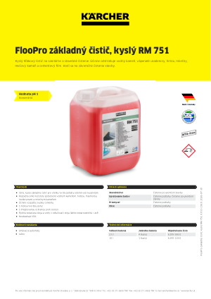 Informácia o produkte