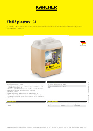 Informácia o produkte