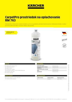 Informácia o produkte