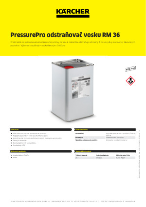 Informácia o produkte