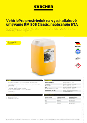 Informácia o produkte