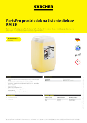Informácia o produkte