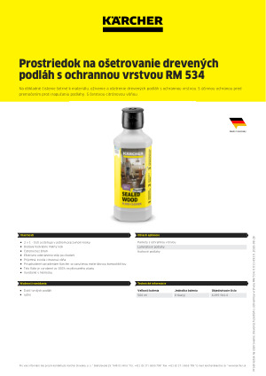 Informácia o produkte