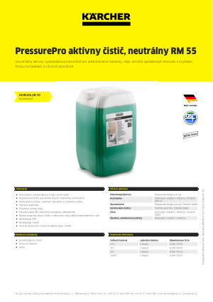 Informácia o produkte