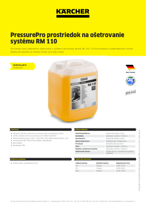 Informácia o produkte
