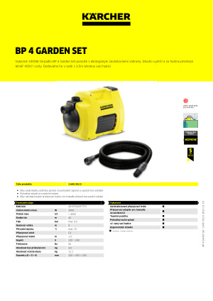 BP 4 Garden Set