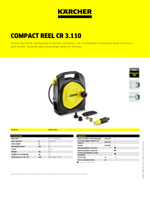 Compact Reel CR 3.110