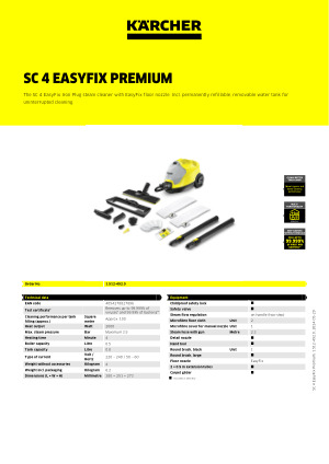 Karcher SC4 EasyFix Premium - SHIC