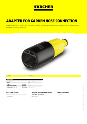 Product information