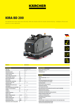 KIRA BD 200 | Kärcher Canada