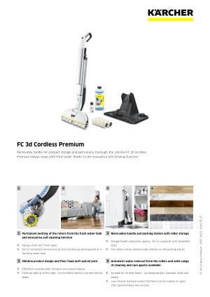 FC 3d Cordless Premium | Kärcher