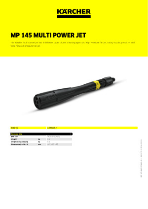 Lance Karcher Multi Power MP 145 dès € 62.9