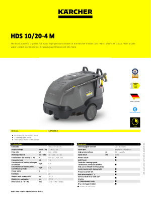 Hds 1020 4 M