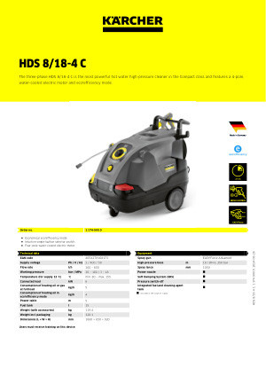 HDS 8/18-4 C  Kärcher International