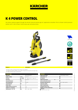K 4 Power Control | Kärcher International