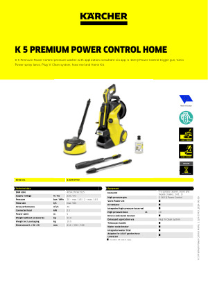 K 5 Power Control Home  Kärcher International