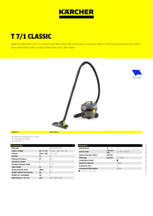 floor tool for Karcher T7/1 T9/1 and T10/1