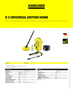 K 2 Universal Edition Home