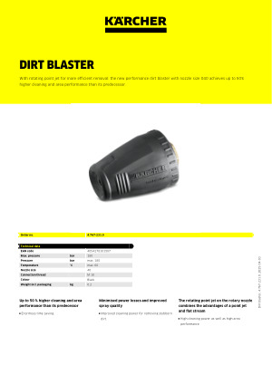 Product information