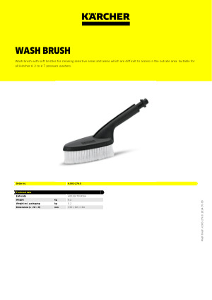 Hopkins Poly Fiber Soft General Wash Brush in the Automotive