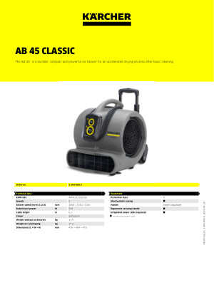 Product information