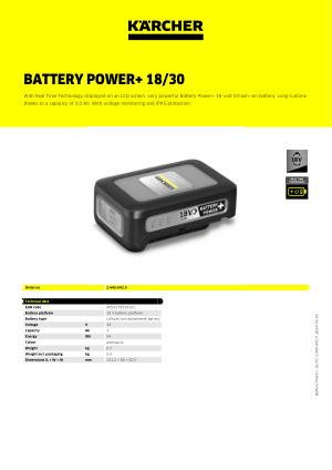 Battery Power+ 18/30 24450420