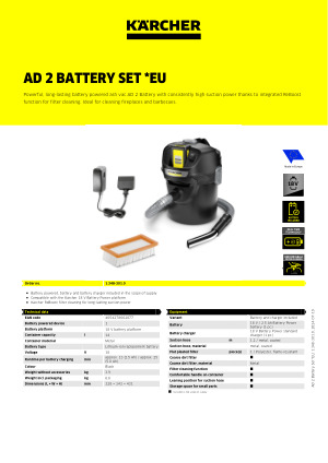 AD 2 Battery Set