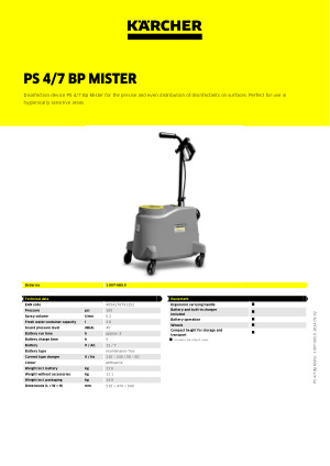 Product information