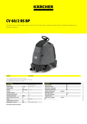 Product information