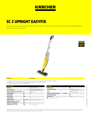 SC 2 Upright EasyFix